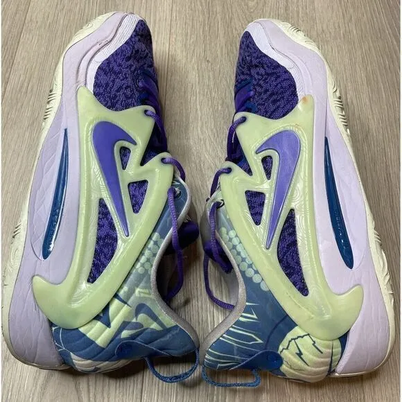 Nike KD 15 Kevin Durant Nightmares Basketball Shoes Psychic‎ Purple Mens 16 Glow