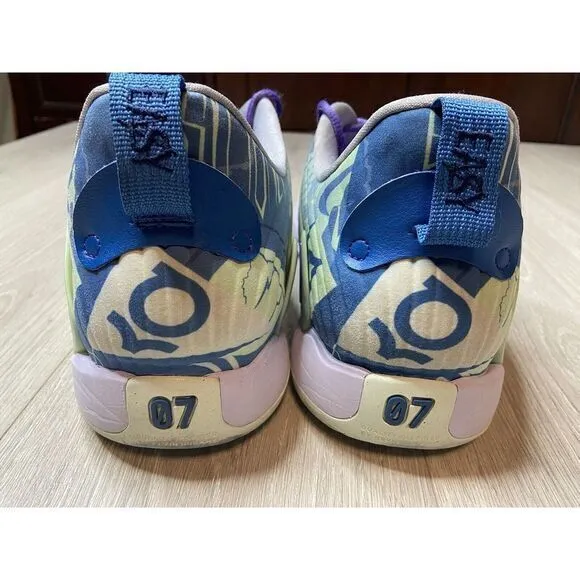 Nike KD 15 Kevin Durant Nightmares Basketball Shoes Psychic‎ Purple Mens 16 Glow