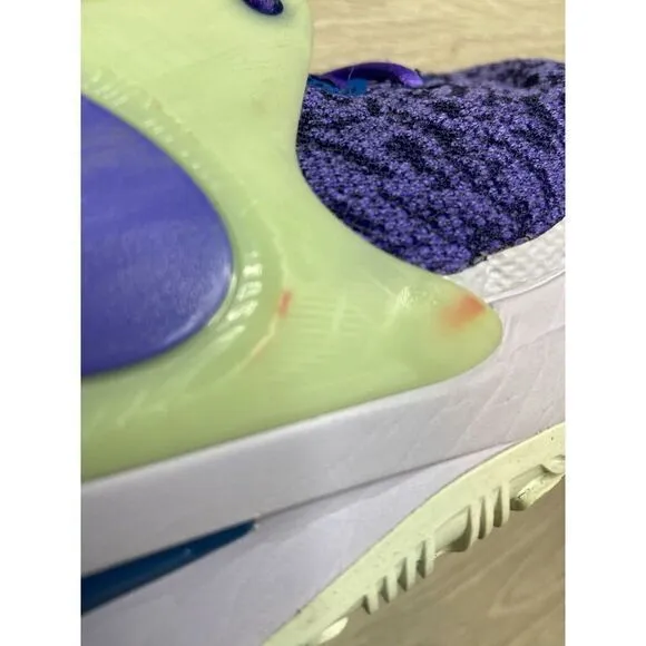 Nike KD 15 Kevin Durant Nightmares Basketball Shoes Psychic‎ Purple Mens 16 Glow