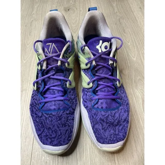 Nike KD 15 Kevin Durant Nightmares Basketball Shoes Psychic‎ Purple Mens 16 Glow