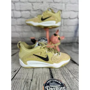 Nike KD 15 Mens SZ 6 | Womens SZ 7.5 Gold Team Promo Basketball Shoes Sneakers