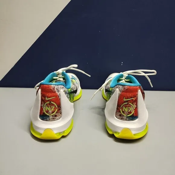 Nike KD 8 'N7' Sneaker Shoes Mens Size 11.5 Multi Round Toe Lace Up 811363-123