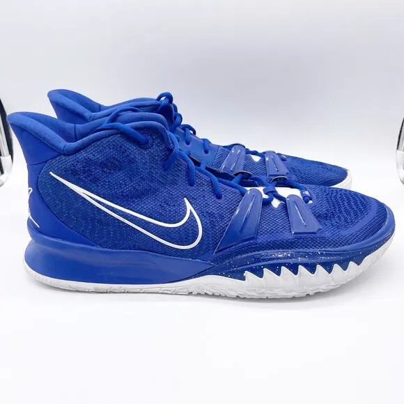 Nike Kyrie 7 TB Promo Rush Blue White DM5042-404 Mens Basketball Shoes Size 18