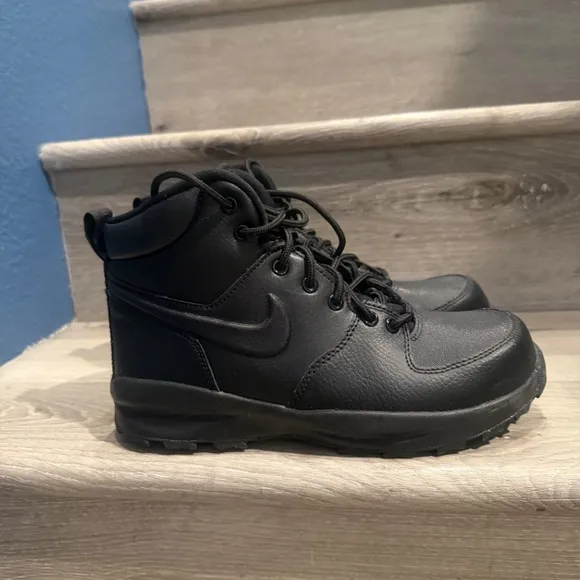 Nike Manoa LTR GS Boots Black