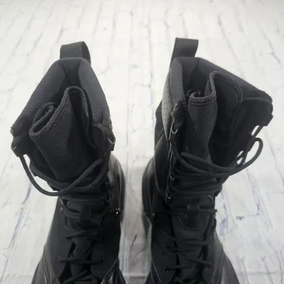 Nike MENS 6.5 WOMENS 8 SFB Field 2 8&quot; Military Combat Boots Black AO7507-001