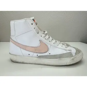 Nike Mens Sneakers Size 9 Nike Blazer Mid 77 White Pink Shoes BQ6806-108