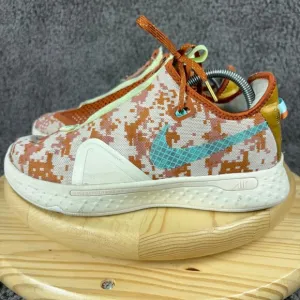 Nike NBA 2K20 PG4 Gamer Exclusive Digi-Camo Basketball Shoes Mens Size 8.5