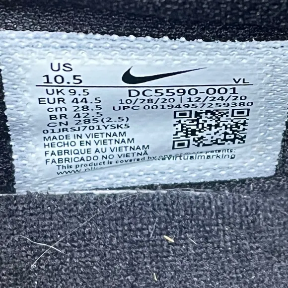 Nike Precision 5 Flyease Men’s 10.5 Iron Grey Barely Volt Running Shoes Athletic