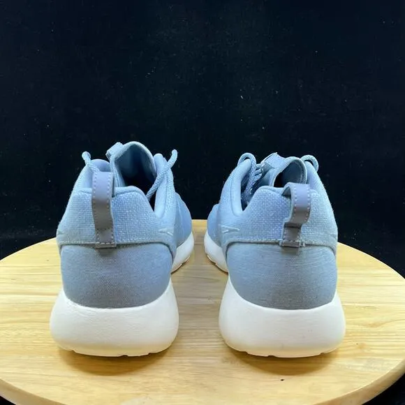 Nike Roshe One Premium Men's Size 11.5 Blue Canvas Athletic Shoes 525234 404