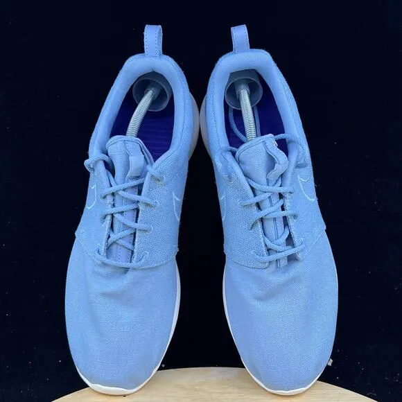 Nike Roshe One Premium Men's Size 11.5 Blue Canvas Athletic Shoes 525234 404