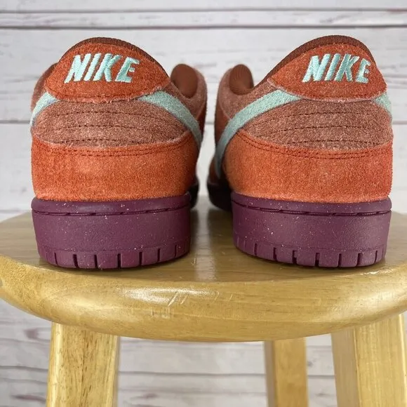 Nike‎ SB Dunk Low Pro PRM Mystic Red DV5429-601 Sneakers Shoes Men's Size 10.5