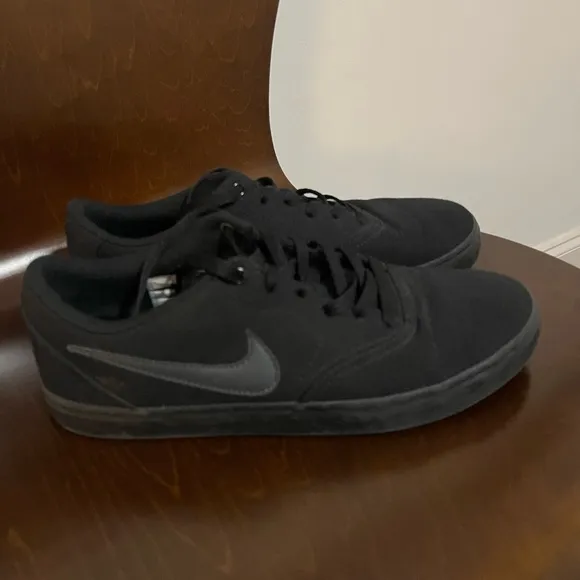 Nike SB Portmore II All Black  Skate Shoes | size 10