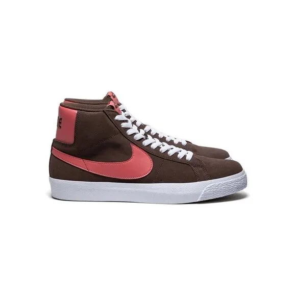 Nike SB Zoom Blazer Mid 'Brown Adobe' FD0731-200 Suede Shoes M 10.5‎ / W 12 NIB