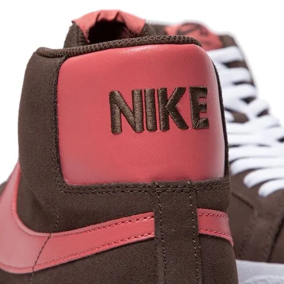 Nike SB Zoom Blazer Mid 'Brown Adobe' FD0731-200 Suede Shoes M 10.5‎ / W 12 NIB