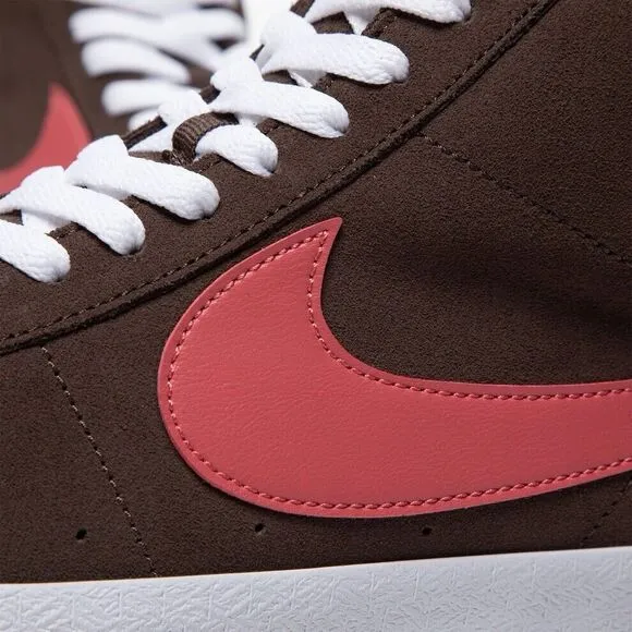 Nike SB Zoom Blazer Mid 'Brown Adobe' FD0731-200 Suede Shoes M 10.5‎ / W 12 NIB