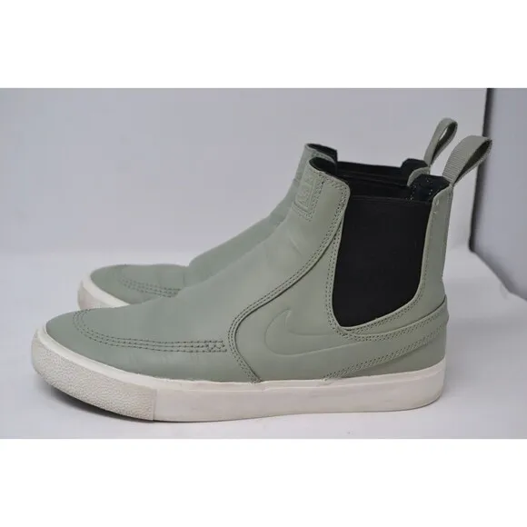 Nike SB Zoom Janoski Slip Mid‎ Rm BQ5888-300 Men's 7.5 Green Jade Horizon Shoes