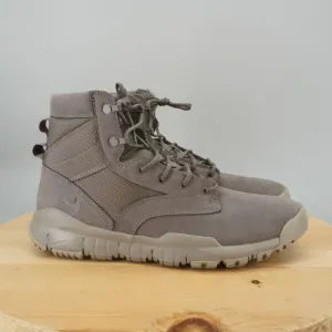 Nike SFB 6&quot; NSW Leather Mens Size 13 Tactical Military Combat Boot Dark Mushroom