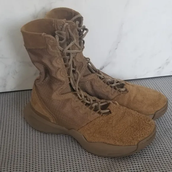 Nike SFB B1 Men Coyote Suede Tactical Military Boots Brown Size 5