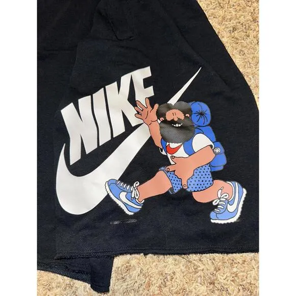 Nike Sportswear Hiker Alumni Bearded Guy Black Shorts