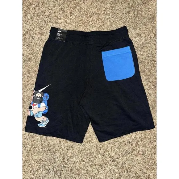 Nike Sportswear Hiker Alumni Bearded Guy Black Shorts