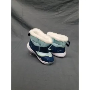 Nike Toddler's Flex Advanced SE Boots Slip-On Blue/ Silver Size 9 NEW IN BOX!