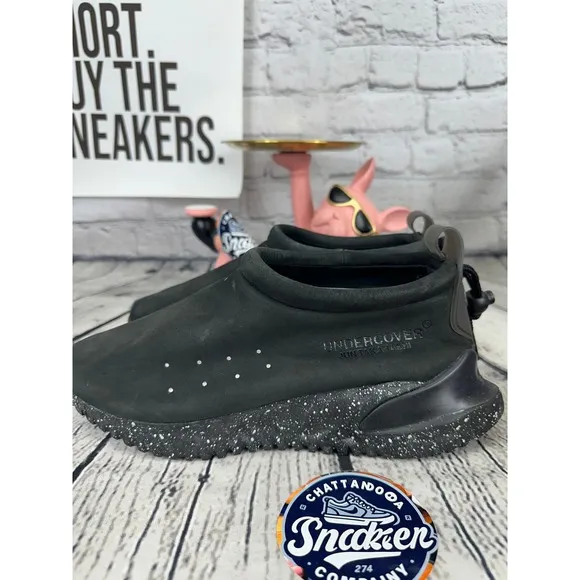 Nike Undercover Jun Takahashi x Moc Flow Mens SZ 8 Black Shoes Sneaker Japanese