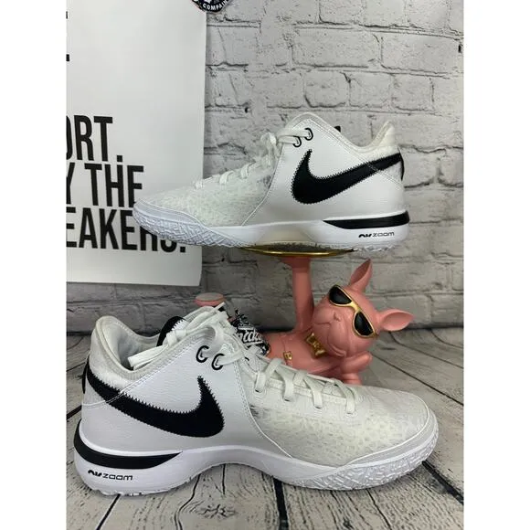 Nike Zoom LeBron NXXT Gen Basketball Shoes Mens 13 White Black TB Promo Team
