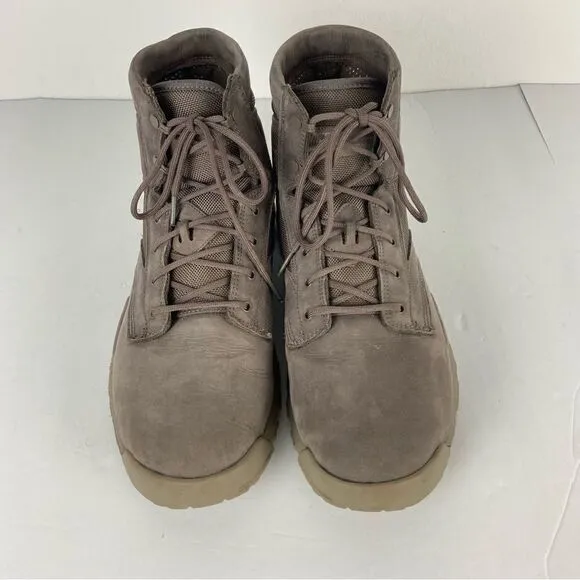 Nike Men’s SFB 6″ Leather Sneaker Boot Mushroom Size 14 Tactical Field Utility