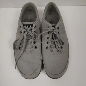 NoBull Grey Canvas Trainer Shoes Adult Unisex Mens 9 Womens 10.5