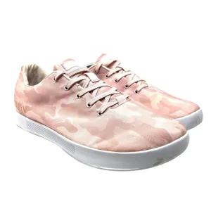 NoBull Mens Camo Canvas Trainer Workout Shoes Size Men's 13 Pink Lace Up