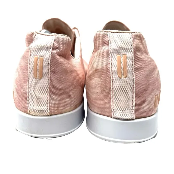 NoBull Mens Camo Canvas Trainer Workout Shoes Size Men's 13 Pink Lace Up