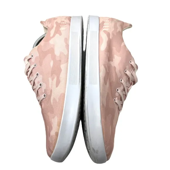 NoBull Mens Camo Canvas Trainer Workout Shoes Size Men's 13 Pink Lace Up