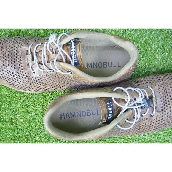 Nobull Perforated Leather Trainer - Men's Size 13.5