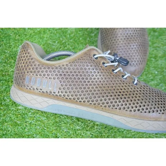 Nobull Perforated Leather Trainer - Men's Size 13.5