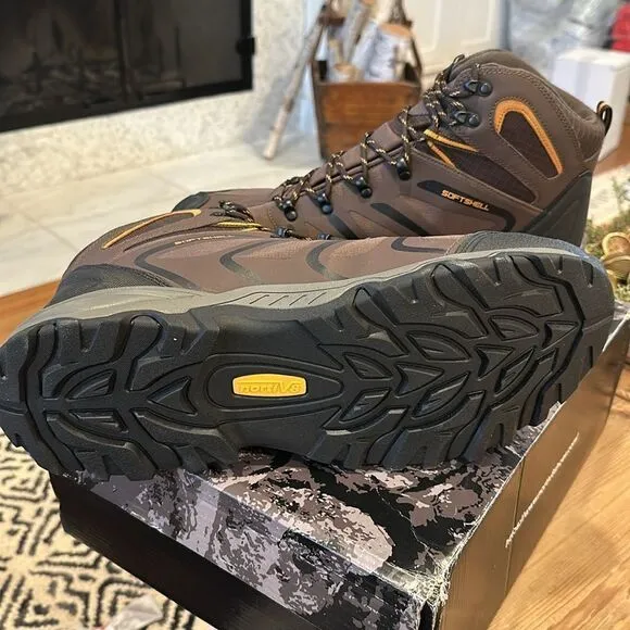 NORTIV 8 Men's Ankle High Waterproof Hiking Boots Outdoor Shoes Trekking Trails