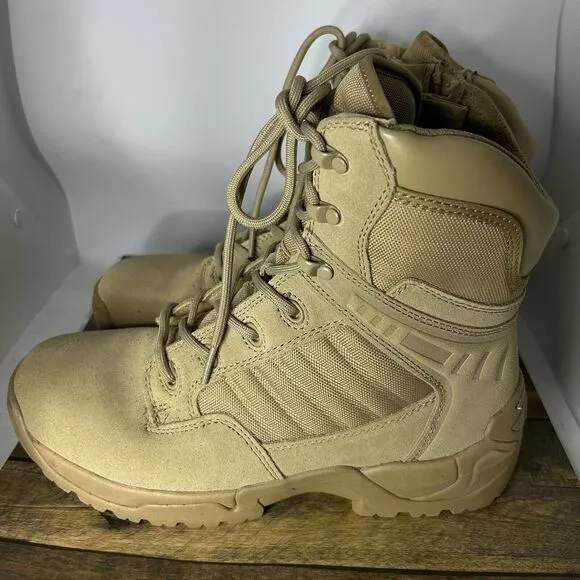 NORTIV 8 Men's Military Tactical Boots Motorcycle Combat Ankle High Work Shoes