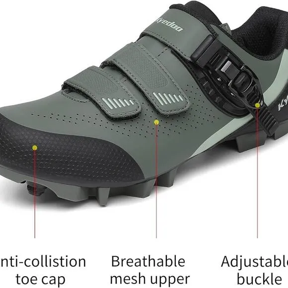 NWB Kyedoo Mountain Bike Shoes Mens Cycling Shoes Size 41