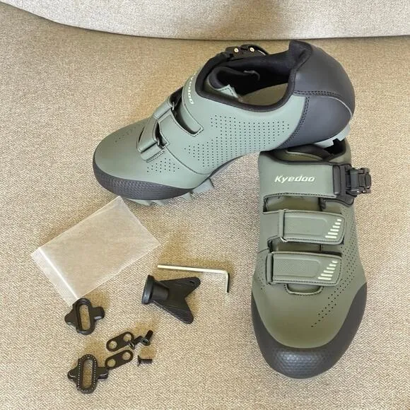 NWB Kyedoo Mountain Bike Shoes Mens Cycling Shoes Size 41