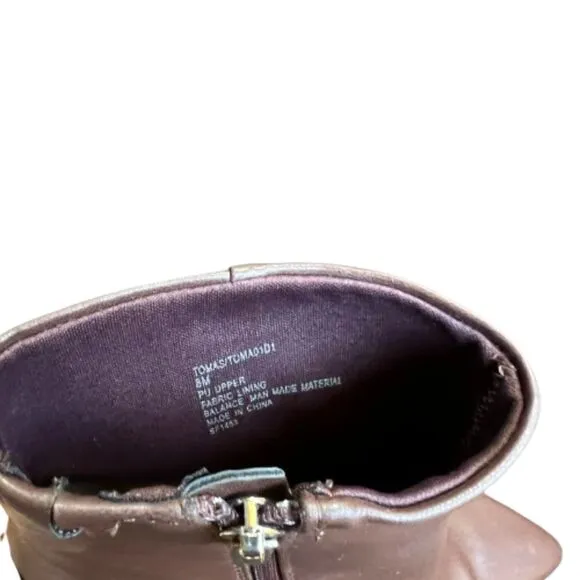 NWOB Steven New York Womens Tomas Brown Boots Size 8M
