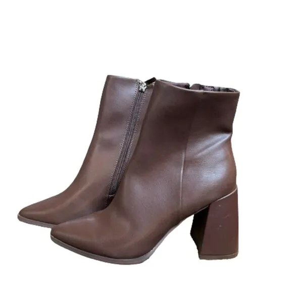 NWOB Steven New York Womens Tomas Brown Boots Size 8M
