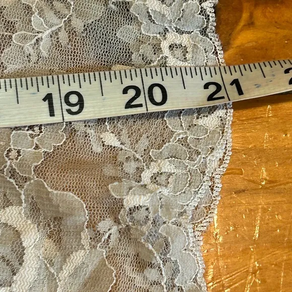 NWOT 3X Jenelle of California white long sleeve peignoir coquette gown
