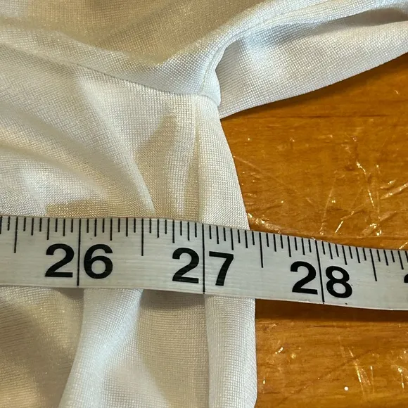 NWOT 3X Jenelle of California white long sleeve peignoir coquette gown