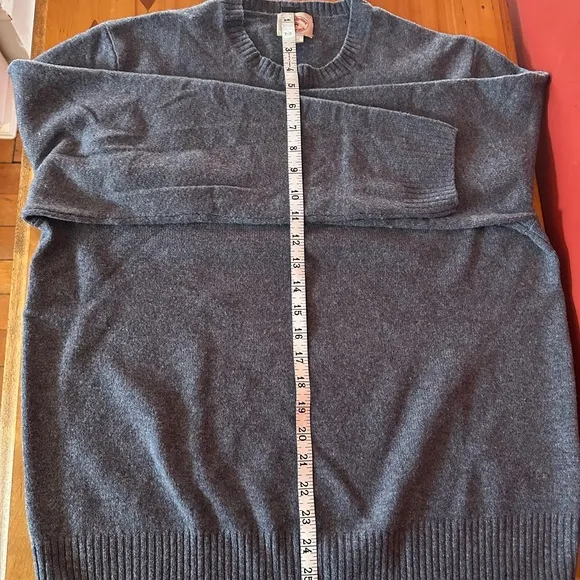 NWOT 💙 Blue Brooks Brothers 100% Wool Crewneck sweater, size Large
