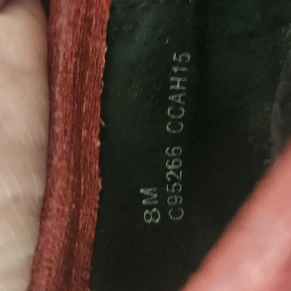 NWOT! BOC Leather Red Slip-On Shoes