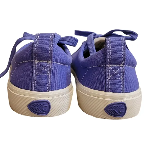 NWOT CARIUMA X Pantone OCA Low Canvas Sneaker Very Peri Purple Cork Insoles 8