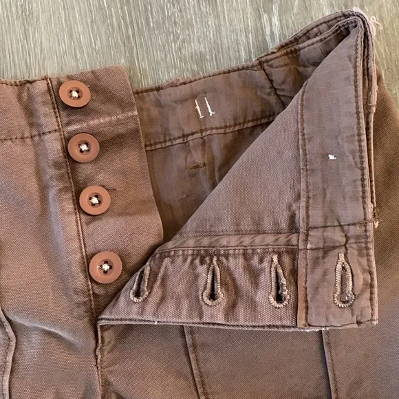 NWOT FREE PEOPLE All Yours Micro Shorts Chocolate Brown
