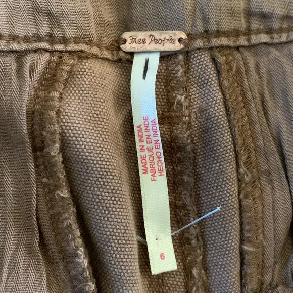 NWOT FREE PEOPLE All Yours Micro Shorts Chocolate Brown