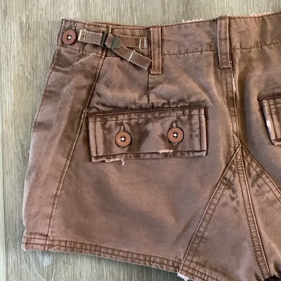 NWOT FREE PEOPLE All Yours Micro Shorts Chocolate Brown