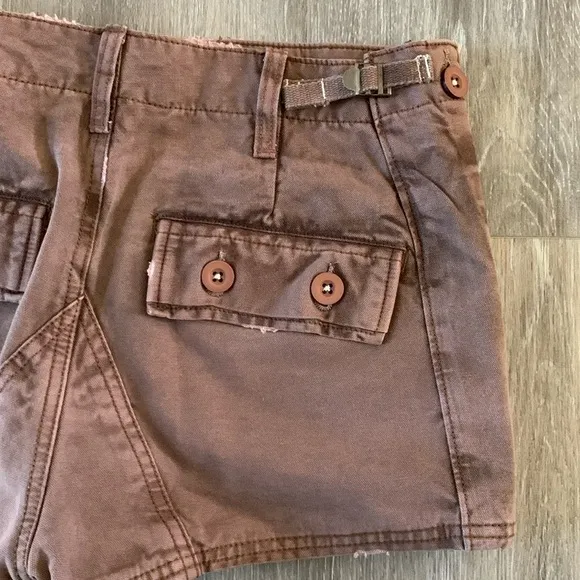 NWOT FREE PEOPLE All Yours Micro Shorts Chocolate Brown