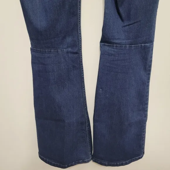 NWOT! Free People Penny Pull On Blue Flare Bell Bottom Jeans